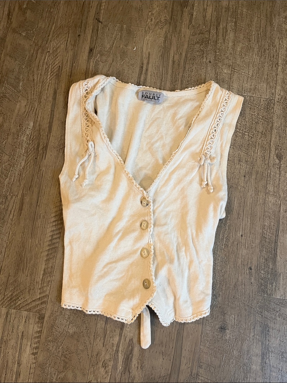 Double fault Tank Top
